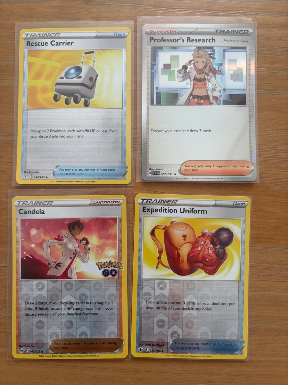 Pokémon Holo & Reverse Holo Trainer Card Lot | 24 Cards